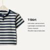 image:imageAmazon Essentials x Sofia Grainge Toddlers and Baby Boys Cotton Short Sleeve Crewneck TShirts Pack of 2Light BlueStripe
