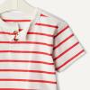 image:imageAmazon Essentials x Sofia Grainge Toddlers and Baby Boys Cotton Short Sleeve Crewneck TShirts Pack of 2Petit SoleilUneven Stripe