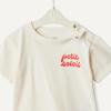 image:imageAmazon Essentials x Sofia Grainge Toddlers and Baby Boys Cotton Short Sleeve Crewneck TShirts Pack of 2Petit SoleilUneven Stripe