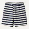 image:imageAmazon Essentials x Sofia Grainge Toddlers and Baby Boys PullOn Knit French Terry Shorts Pack of 2Light BlueStripe