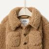 image:imageAmazon Essentials x Sofia Grainge Toddlers and Baby Boys Sherpa Fleece Overshirt JacketCamel