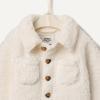 image:imageAmazon Essentials x Sofia Grainge Toddlers and Baby Boys Sherpa Fleece Overshirt JacketIvory