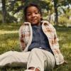 image:imageAmazon Essentials x Sofia Grainge Toddlers and Baby Boys Sherpa Fleece Overshirt JacketLight Pink