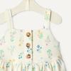 image:imageAmazon Essentials x Sofia Grainge Toddlers and Baby Girls Cotton Casual Fit and Flare DressIvory Bouquet