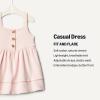 image:imageAmazon Essentials x Sofia Grainge Toddlers and Baby Girls Cotton Casual Fit and Flare DressLight Pink