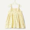 image:imageAmazon Essentials x Sofia Grainge Toddlers and Baby Girls Cotton Casual Fit and Flare DressLight Tan Ditsy Flower