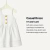 image:imageAmazon Essentials x Sofia Grainge Toddlers and Baby Girls Cotton Casual Fit and Flare DressWhite