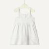 image:imageAmazon Essentials x Sofia Grainge Toddlers and Baby Girls Cotton Casual Fit and Flare DressWhite