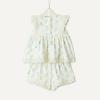 image:imageAmazon Essentials x Sofia Grainge Toddlers and Baby Girls Cotton Eyelet Top amp Shorts Play Set MultipacksIvory Bouquet