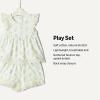 image:imageAmazon Essentials x Sofia Grainge Toddlers and Baby Girls Cotton Eyelet Top amp Shorts Play Set MultipacksIvory Bouquet