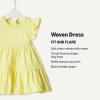 image:imageAmazon Essentials x Sofia Grainge Toddlers and Baby Girls Woven Cotton Sateen Fit amp Flare Casual DressLight Yellow