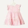 image:imageAmazon Essentials x Sofia Grainge Toddlers and Baby Girls Woven Cotton Sateen Fit amp Flare Casual DressPink Big Gingham