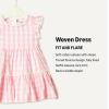 image:imageAmazon Essentials x Sofia Grainge Toddlers and Baby Girls Woven Cotton Sateen Fit amp Flare Casual DressPink Big Gingham