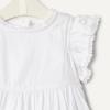 image:imageAmazon Essentials x Sofia Grainge Toddlers and Baby Girls Woven Cotton Sateen Fit amp Flare Casual DressWhite