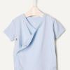 image:imageAmazon Essentials x Sofia Grainge Unisex Babies Side Snap Short Sleeve BodysuitDark NavyIvoryLight Blue