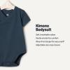 image:imageAmazon Essentials x Sofia Grainge Unisex Babies Side Snap Short Sleeve BodysuitDark NavyIvoryLight Blue