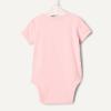 image:imageAmazon Essentials x Sofia Grainge Unisex Babies Side Snap Short Sleeve BodysuitDelicate FloralIvoryPink