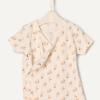 image:imageAmazon Essentials x Sofia Grainge Unisex Babies Side Snap Short Sleeve BodysuitIvoryLamb FacesRabbits
