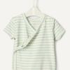 image:imageAmazon Essentials x Sofia Grainge Unisex Babies Side Snap Short Sleeve BodysuitRabbitsRound TreesStripe
