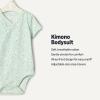 image:imageAmazon Essentials x Sofia Grainge Unisex Babies Side Snap Short Sleeve BodysuitRabbitsRound TreesStripe