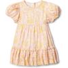 image:imageAmazon Essentials x Sofia Grainge Toddler and Baby Girls Puff Sleeve DressShell Pink Ornate Paisley