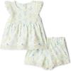 image:imageAmazon Essentials x Sofia Grainge Toddlers and Baby Girls Cotton Eyelet Top amp Shorts Play Set MultipacksIvory Bouquet