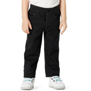 image:imageAmazon Essentials Unisex Babies Soft Stretch PullOn Jeans Black Wash 3T