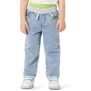 image:imageAmazon Essentials Unisex Babies Soft Stretch PullOn Jeans Stone Light Wash 24 Months