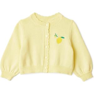 image:imageAmazon Essentials x Sofia Grainge Toddler and Baby Girls Lightweight Cotton Cardigan SweaterLight Yellow Two Lemon