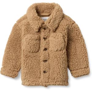 image:imageAmazon Essentials x Sofia Grainge Toddlers and Baby Boys Sherpa Fleece Overshirt JacketCamel