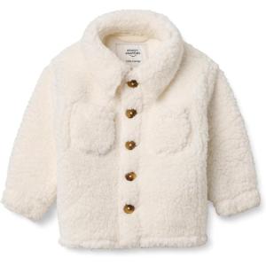 image:imageAmazon Essentials x Sofia Grainge Toddlers and Baby Boys Sherpa Fleece Overshirt JacketIvory