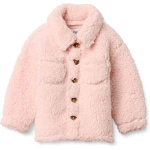 image:imageAmazon Essentials x Sofia Grainge Toddlers and Baby Boys Sherpa Fleece Overshirt JacketLight Pink