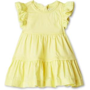 image:imageAmazon Essentials x Sofia Grainge Toddlers and Baby Girls Woven Cotton Sateen Fit amp Flare Casual DressLight Yellow