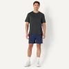 image:imageAmazon Essentials Mens Active Athletic Relaxed Fit 7 Lounge Workout Gym ShortsSpace Dye Navy