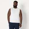 image:imageAmazon Essentials Mens Active Quick Dry MoistureWicking Tech Stretch Lightweight Sleeveless Muscle Shirt MultipacksBlackWhite