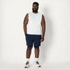 image:imageAmazon Essentials Mens Active Quick Dry MoistureWicking Tech Stretch Lightweight Sleeveless Muscle Shirt MultipacksBlackWhite