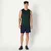 image:imageAmazon Essentials Mens Active Quick Dry MoistureWicking Tech Stretch Lightweight Sleeveless Muscle Shirt MultipacksDark Green