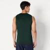 image:imageAmazon Essentials Mens Active Quick Dry MoistureWicking Tech Stretch Lightweight Sleeveless Muscle Shirt MultipacksDark Green