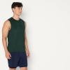 image:imageAmazon Essentials Mens Active Quick Dry MoistureWicking Tech Stretch Lightweight Sleeveless Muscle Shirt MultipacksDark Green
