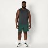 image:imageAmazon Essentials Mens Active Quick Dry MoistureWicking Tech Stretch Lightweight Sleeveless Muscle Shirt MultipacksDark GreenHeather Graphite