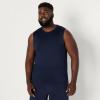 image:imageAmazon Essentials Mens Active Quick Dry MoistureWicking Tech Stretch Lightweight Sleeveless Muscle Shirt MultipacksHeather GraphiteNavy