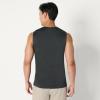 image:imageAmazon Essentials Mens Active Quick Dry MoistureWicking Tech Stretch Lightweight Sleeveless Muscle Shirt MultipacksHeather GraphiteNavy