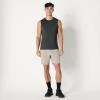 image:imageAmazon Essentials Mens Active Quick Dry MoistureWicking Tech Stretch Lightweight Sleeveless Muscle Shirt MultipacksHeather GraphiteNavy