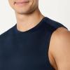 image:imageAmazon Essentials Mens Active Quick Dry MoistureWicking Tech Stretch Lightweight Sleeveless Muscle Shirt MultipacksNavy