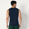 image:imageAmazon Essentials Mens Active Quick Dry MoistureWicking Tech Stretch Lightweight Sleeveless Muscle Shirt MultipacksNavy