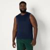 image:imageAmazon Essentials Mens Active Quick Dry MoistureWicking Tech Stretch Lightweight Sleeveless Muscle Shirt MultipacksNavy