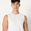 image:imageAmazon Essentials Mens Active Quick Dry MoistureWicking Tech Stretch Lightweight Sleeveless Muscle Shirt MultipacksWhite