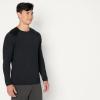 image:imageAmazon Essentials Mens Active Quick Dry Tech Stretch Lightweight LongSleeve TShirt Available in BigampTallBlackHeather Graphite