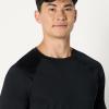 image:imageAmazon Essentials Mens Active Quick Dry Tech Stretch Lightweight LongSleeve TShirt Available in BigampTallBlackHeather Graphite