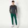 image:imageAmazon Essentials Mens Active Quick Dry Tech Stretch Lightweight LongSleeve TShirt Available in BigampTallDark GreenHeather Graphite